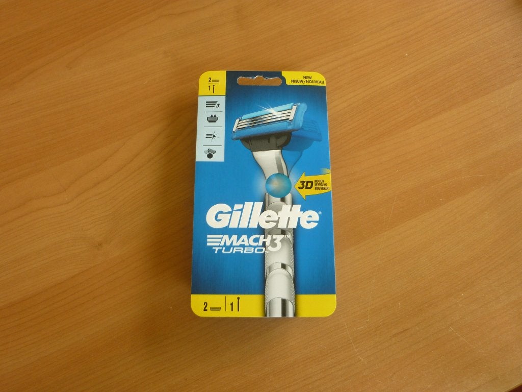 Gillette Mach3 Turbo Scheersysteem + 2 navulmesjes, Ophalen of Verzenden