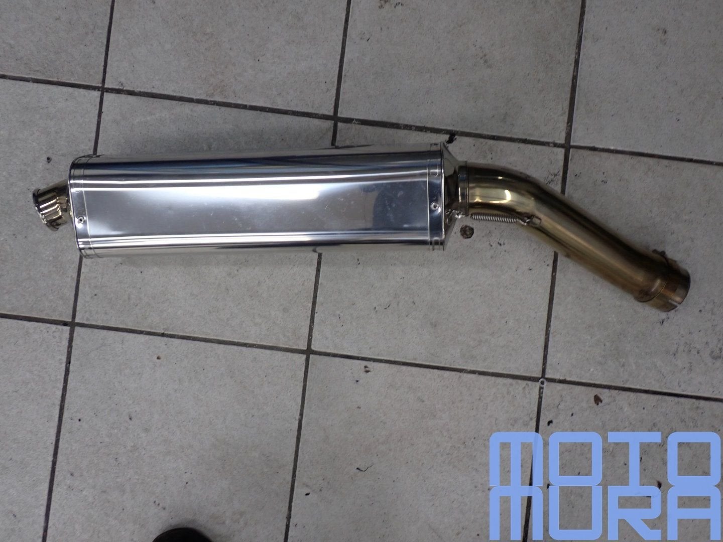 Yamaha FZ1 2006 - 2012 delkevic uitlaat RVS demper uitlaatde, Motoren, Gebruikt, -, -, Ophalen of Verzenden
