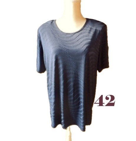 (47) -blouse femme t.XL bleue - bellacio -, Kleding | Dames, Bellacio, Blauw, Maat 42/44 (L), Ophalen of Verzenden