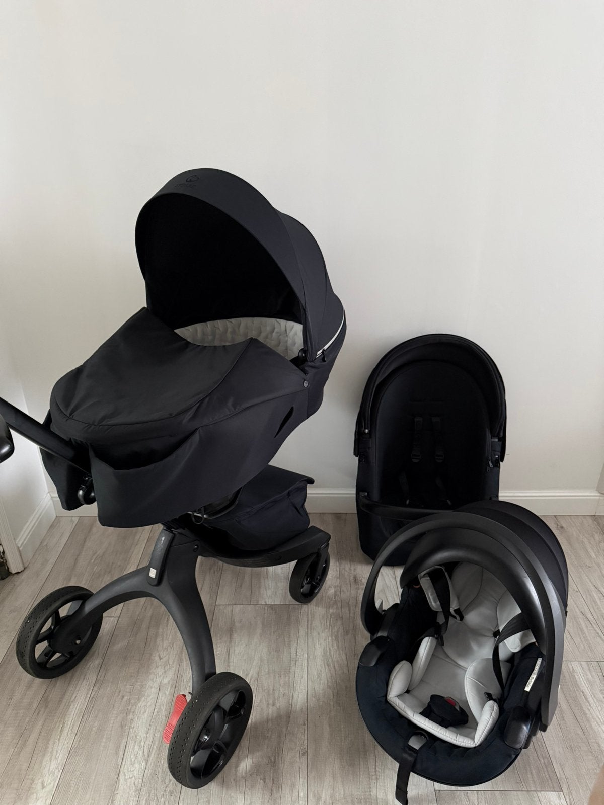 Stokke Xplory X, Enlèvement ou Envoi, Comme neuf, Poussette, Avec siège auto