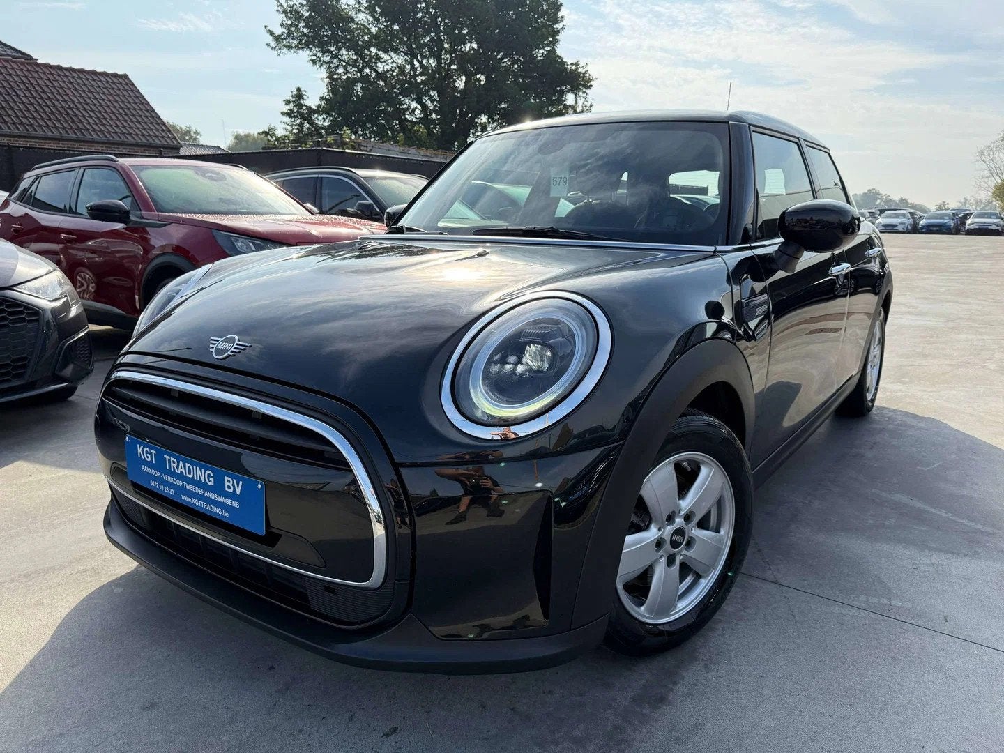 MINI One 1.5i 102PK FACELIFT 5-DEURS NAVIGATIE FULL LED CARP, Auto's, 75 kW, Stof, Gebruikt, Zwart