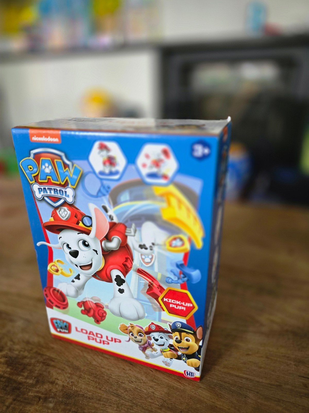 Paw Patrol spel, Ophalen