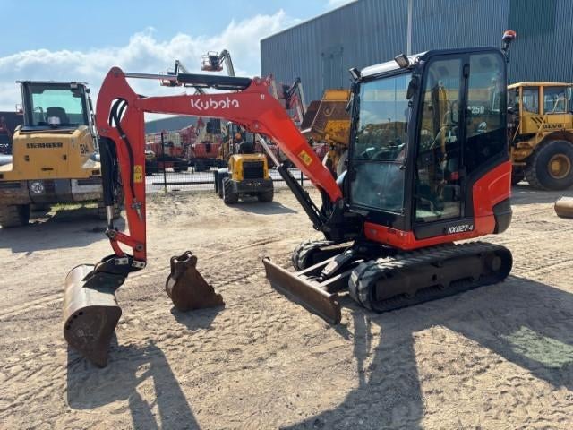 Minipelle Kubota KX027-4, Enlèvement, Excavatrice