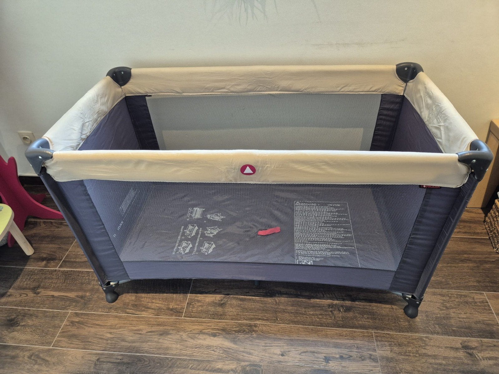 reisbedje in draagtas met matras, Ophalen, Reisbedje