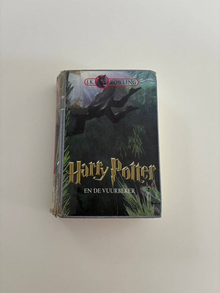 Boek (+/-9-12 jaar) Harry Potter en de vuurbeker, Ophalen of Verzenden, Gelezen, J.K. Rowling, Fictie