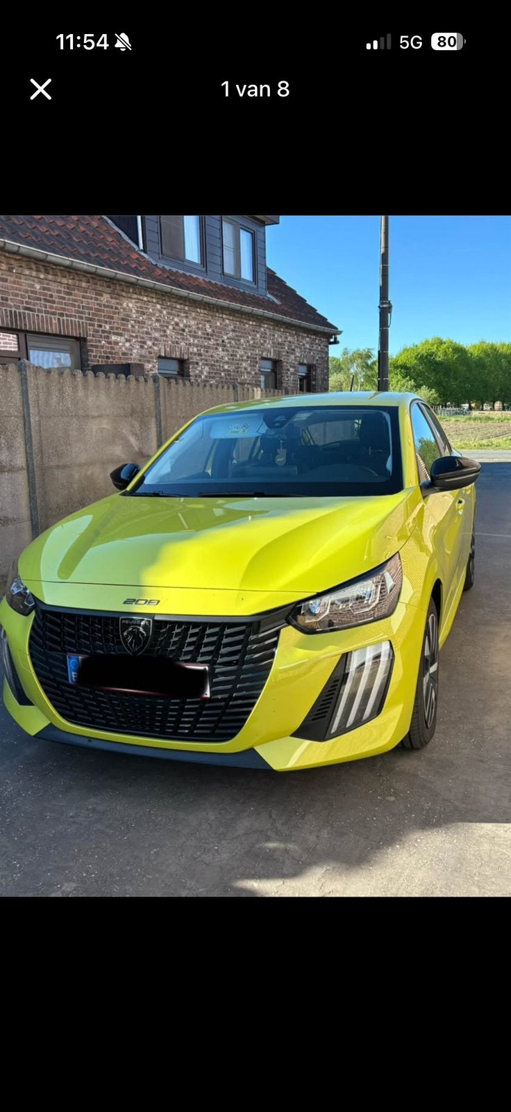 Peugeot 208 met afbeembare trekhaak, Autos, Achat, Euro 6, Boîte manuelle, Noir