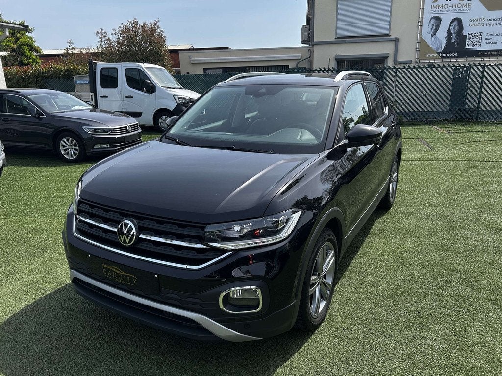 Volkswagen T-Cross 1.0 TSI StyleAUTOMAATCAMERABLEUTOOT, Auto's, Volkswagen, Adaptive Cruise Control, Bedrijf, 5 zetels, 5 deurs