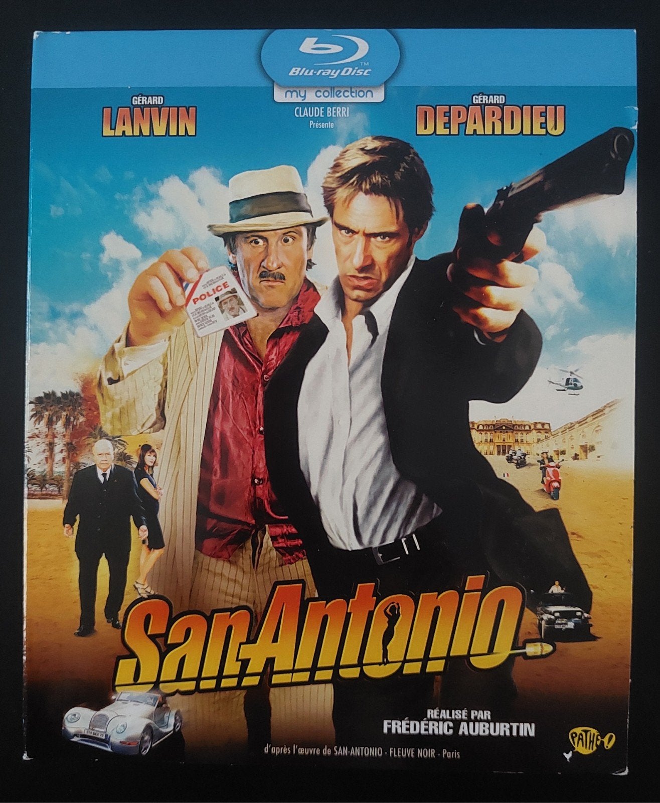 Blu-ray San Antonio ( Gérard Depardieu et Gérard Lanvin ), Enlèvement ou Envoi, Blu-ray