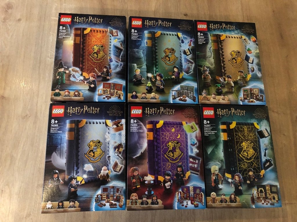 LEGO bundel 76382; 76383; 76384; 76385; 76396; 76397 nieuw, Lego, Ophalen of Verzenden, Complete set, Compleet