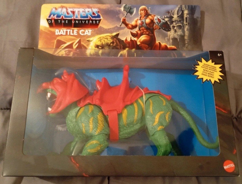 Masters of the universe battle cat, Enlèvement, Neuf