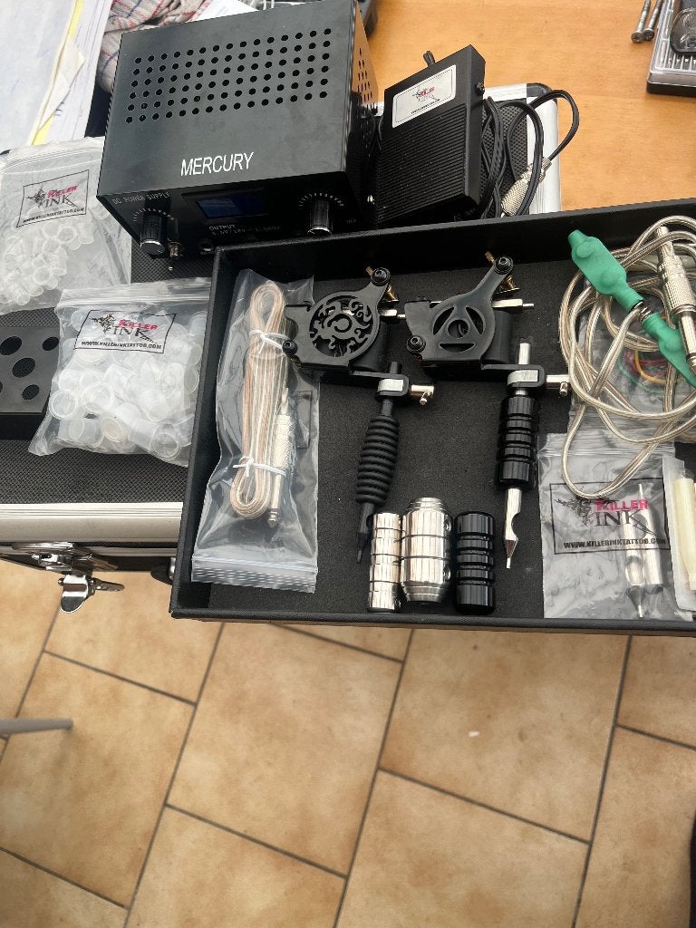 Tattoo machine, Ophalen