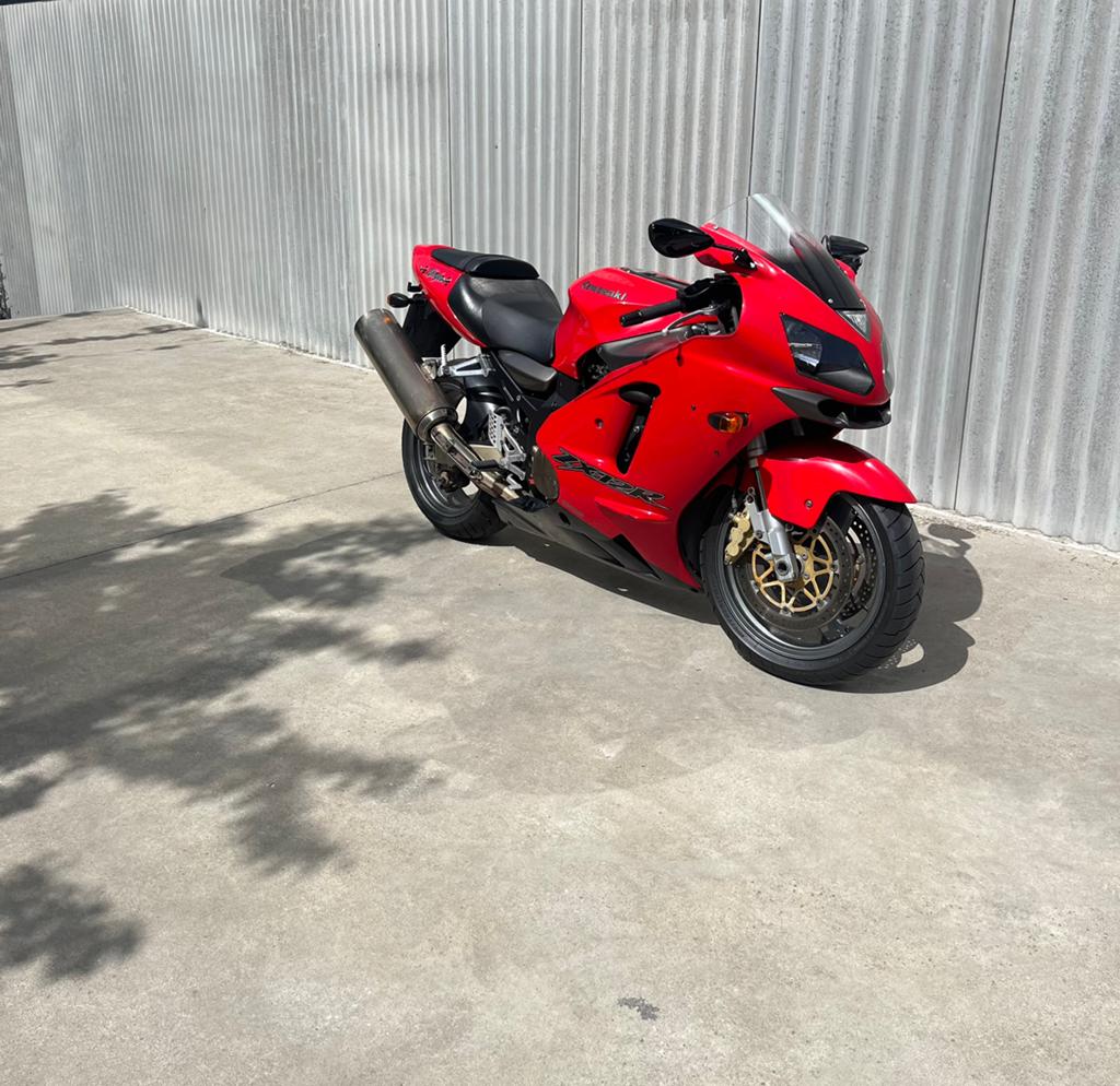 Kawasaki zx12r 2003, Particulier, Poignées chauffantes