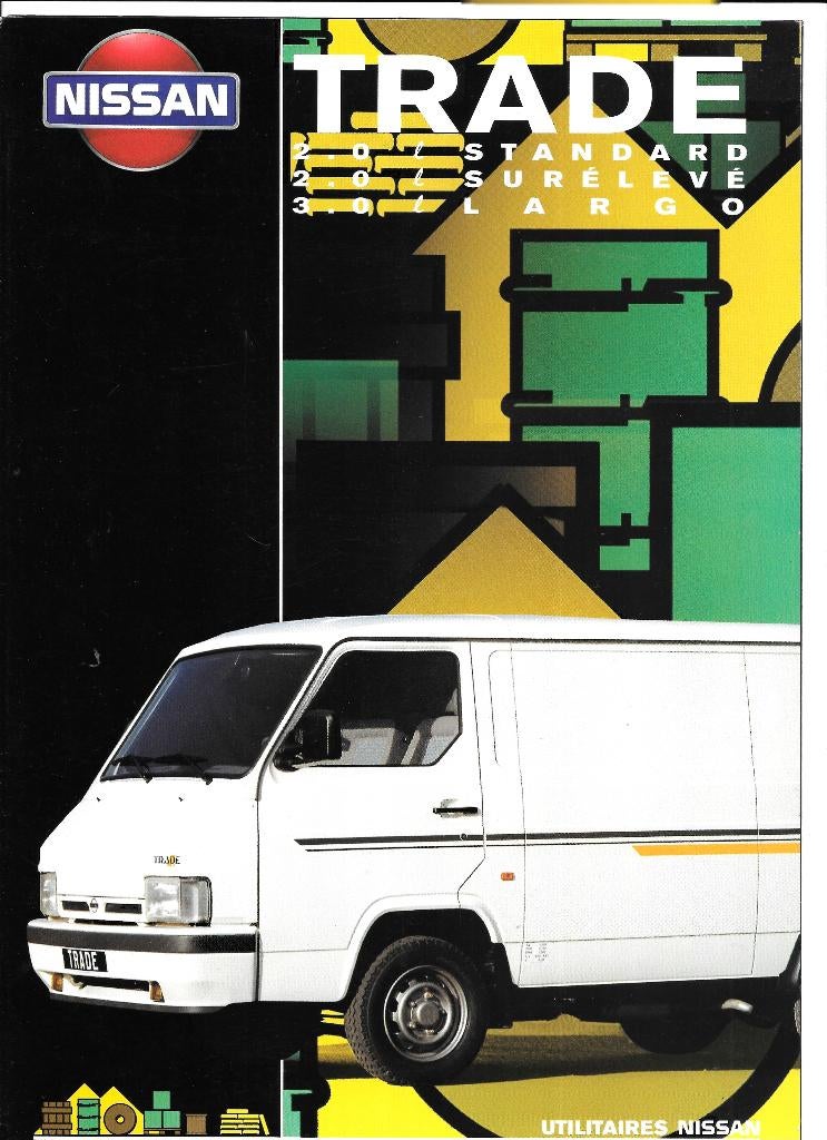 NISSAN TRADE, Boeken, Auto's | Folders en Tijdschriften, Ophalen of Verzenden, Zo goed als nieuw, Nissan