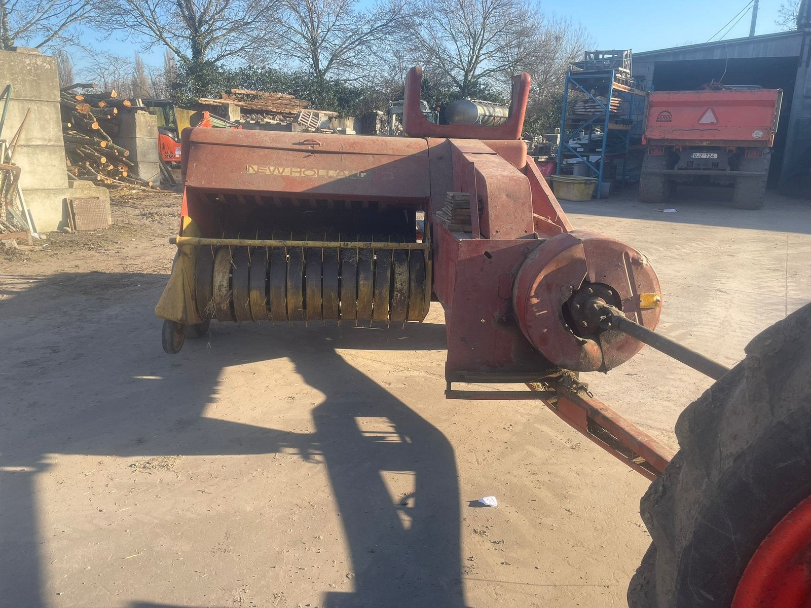 New Holland 278 pres, Dieren en Toebehoren, Dierenvoeding, Ophalen of Verzenden, Vee