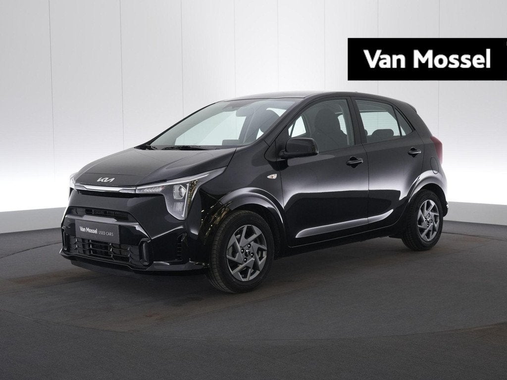 KIA Picanto 1.0 GDI ISG 63 AMT Pulse, Auto's, Kia, Voorwielaandrijving, Stof, Gebruikt, Zwart