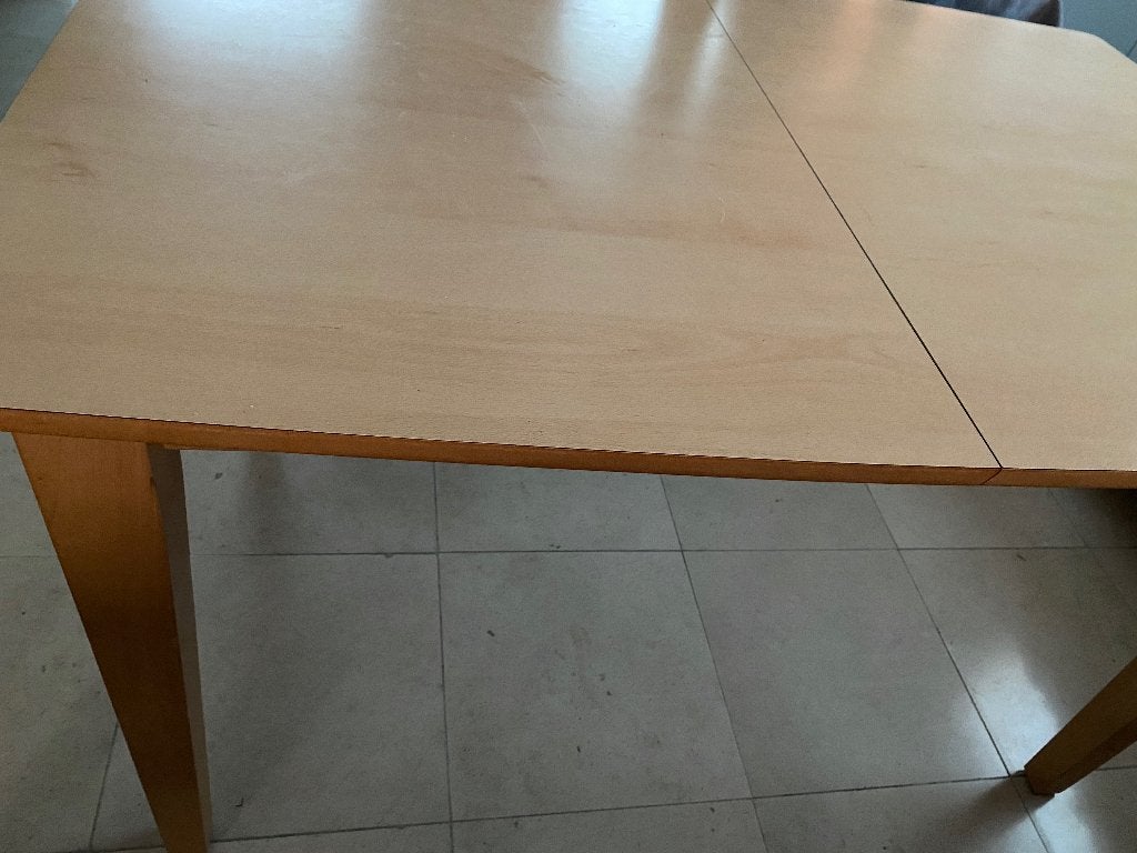 Keukentafel, Huis en Inrichting, Ophalen, Gebruikt, 50 tot 100 cm, Vijf personen of meer