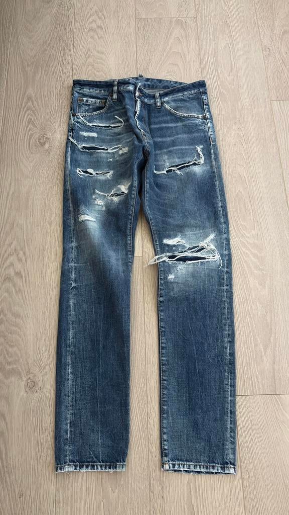 jeans troues ( dsquared2 ), Vêtements | Hommes, Jeans, Enlèvement, Comme neuf, Bleu, Autres tailles de jeans
