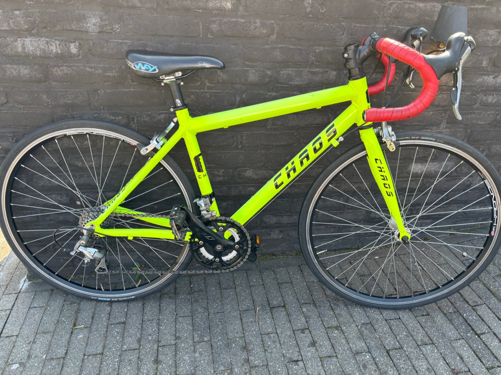 Koersfiets 24inch voor 8-10 jaar, Fietsen en Brommers, Ophalen, Zo goed als nieuw, Aluminium