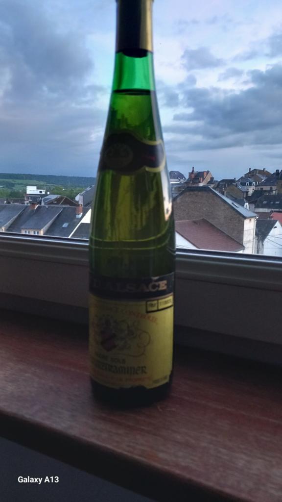 1 bouteille vin blanc GEWURZTRAMMER 1982 numérotée A. KOLB, Enlèvement ou Envoi, Vin blanc