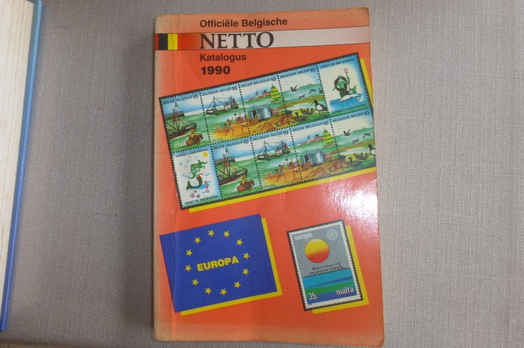 BELGISCHE POSTZEGELALBUM 1990, Postzegels en Munten, Ophalen, Catalogus