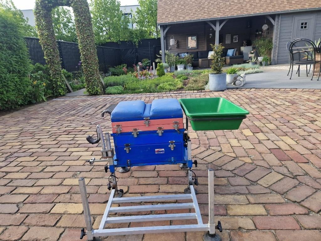 Te koop: Viskorf, Watersport en Boten, Hengelsport | Algemeen, Ophalen, Gebruikt, Koffer of Tas