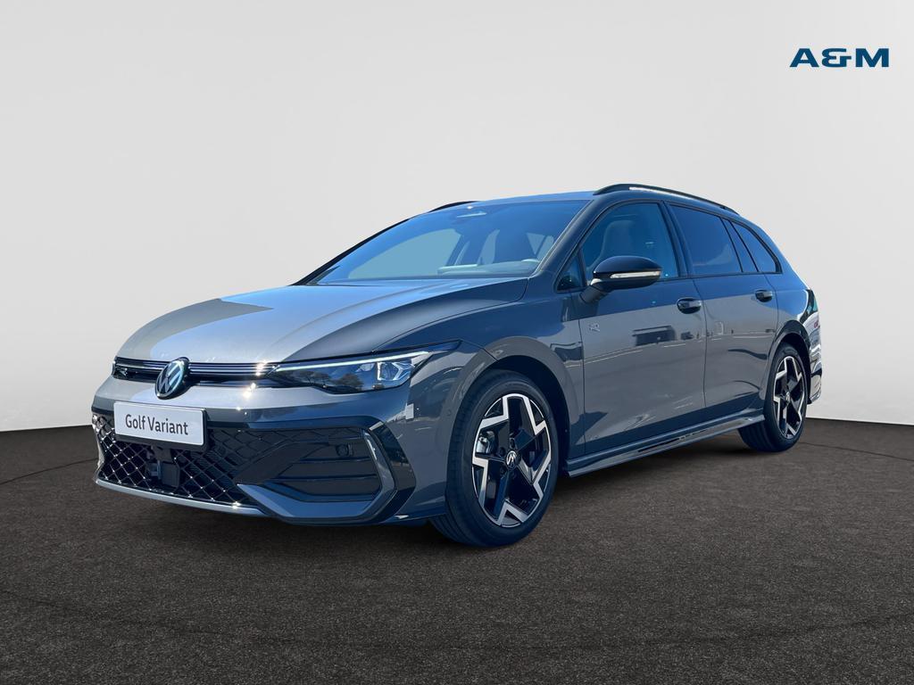 Volkswagen Golf VII SW Golf Variant 1.5 eTSI R-Line Business, Auto's, Volkswagen, Break, Golf, Zilver of Grijs, Alarm