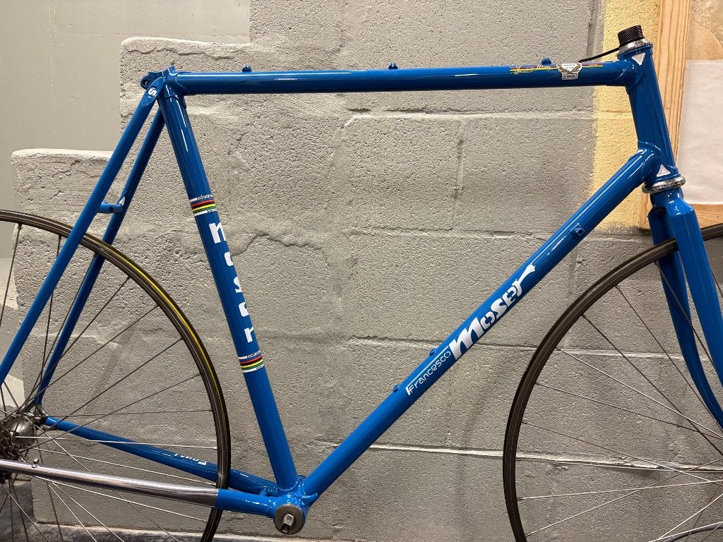 Mooi nieuw retro Moser en de Rosa koersfiets, Neuf, Enlèvement ou Envoi, Acier, 53 à 57 cm