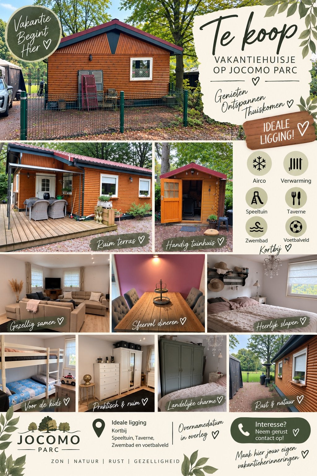 Chalet confortable, Immo, Chalet, Ventes sans courtier, 2 chambres, Province de Limbourg