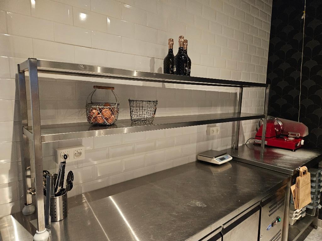 Etagère en Inox, Articles professionnels, Horeca | Mobilier & Aménagement, Mobilier, Utilisé, Enlèvement