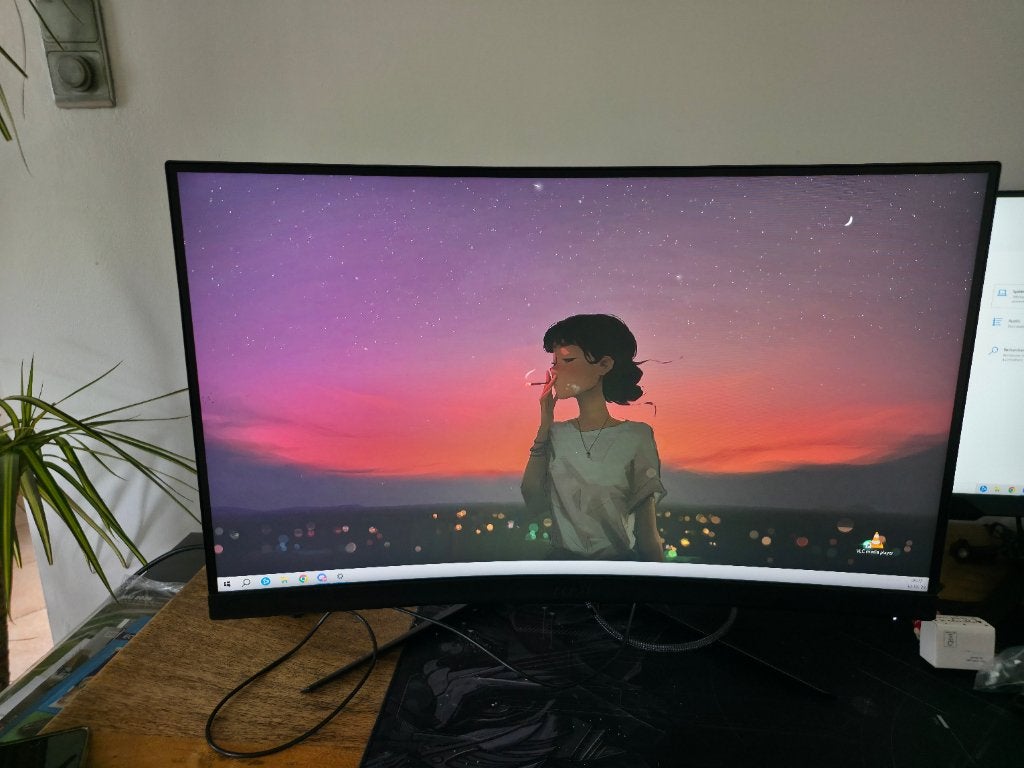 ecran Msi g27c6 incurvé 27", Computers en Software, Monitoren, Zo goed als nieuw, 201 Hz of meer, DisplayPort, HDMI, Gaming, Hoofdtelefoonaansluiting
