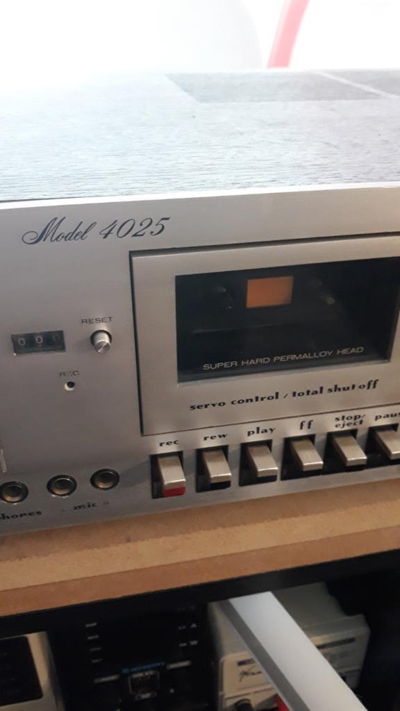 Deck-Ampli-tuner Marantz M4025, TV, Hi-fi & Vidéo, Decks cassettes, Enlèvement, Marantz