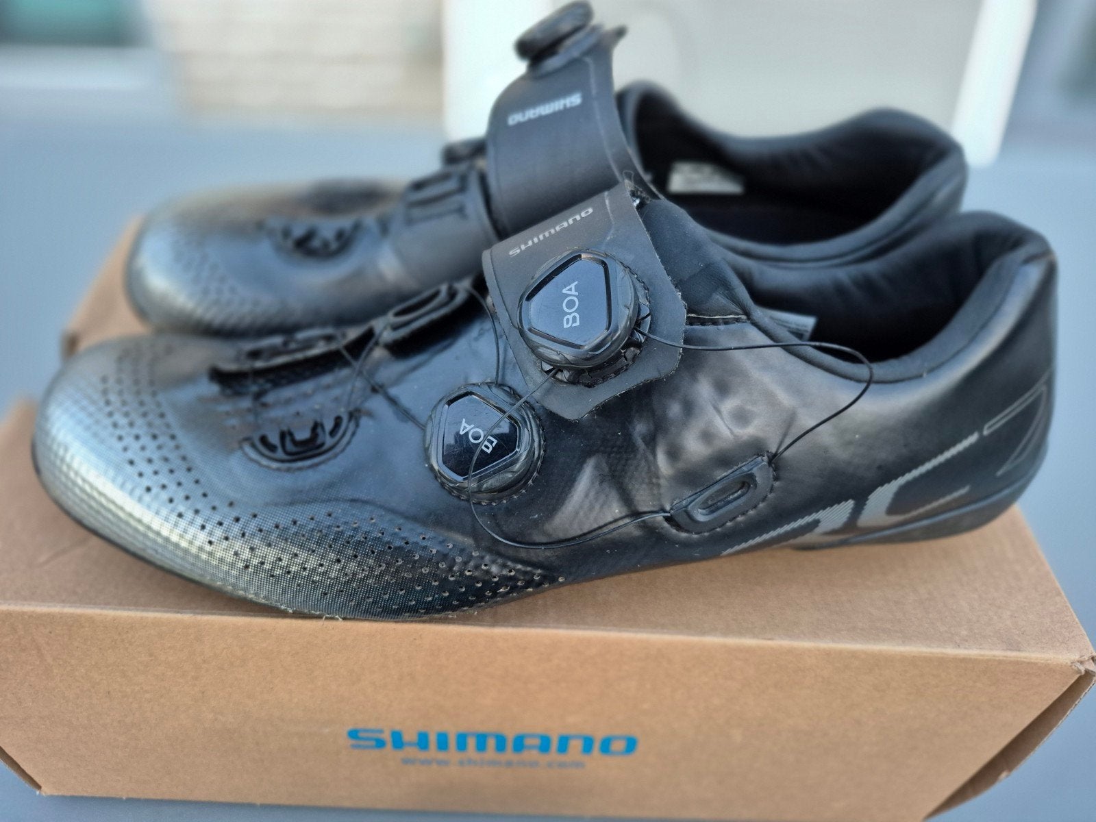 Shimano RC7 raceschoenen maat 47, Ophalen