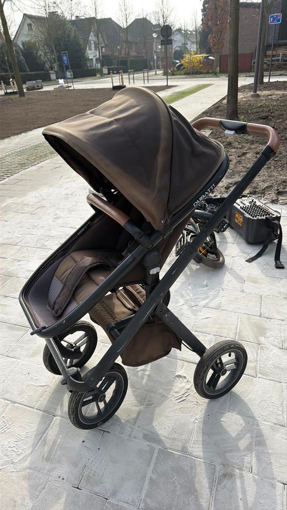 Buggy dubatti / ook met newborn mandje, Enlèvement, Utilisé, Autres marques, Couverture pieds
