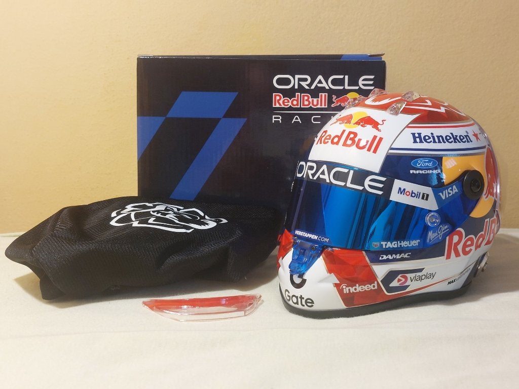 Casque Max Verstappen Red Bull F1 saison 2026 1:2, Envoi, Neuf, ForTwo