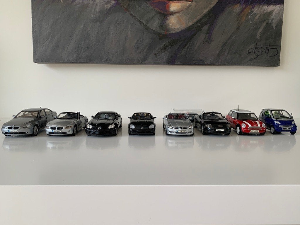 Assortiment schaalauto's, Enlèvement