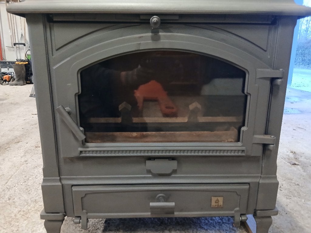 Poele bois/charbon, Enlèvement, Comme neuf, Bois, Poêle à charbon