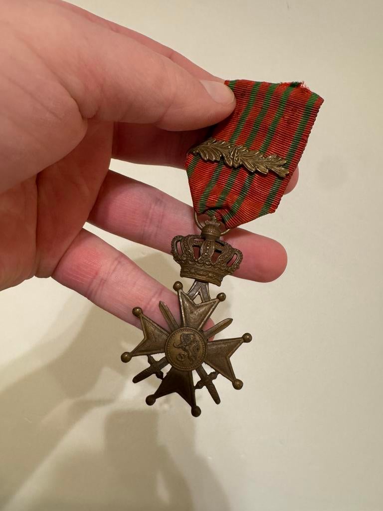 Wo1 ABBL medaille, Verzamelen, Ophalen of Verzenden