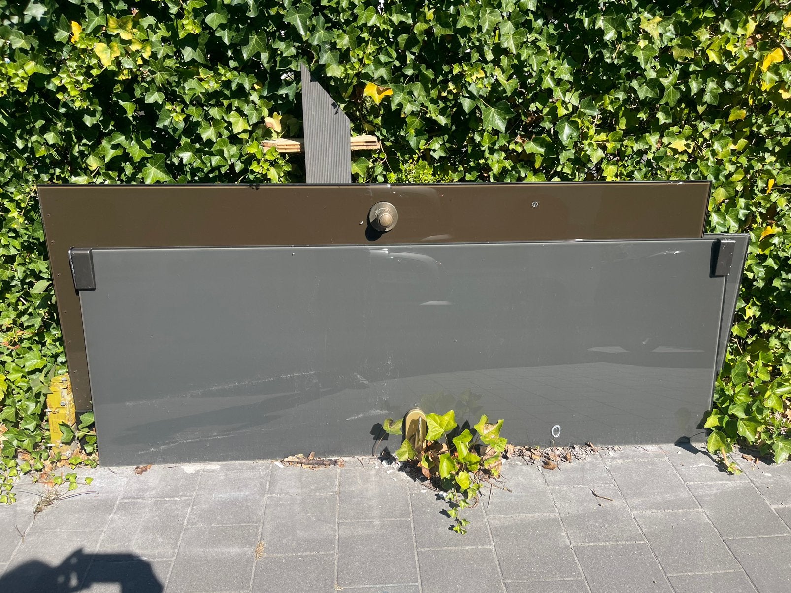 3 Glazen Securit deuren volledig in orde!, 75 à 150 cm, Enlèvement, Utilisé, Vitre comprise