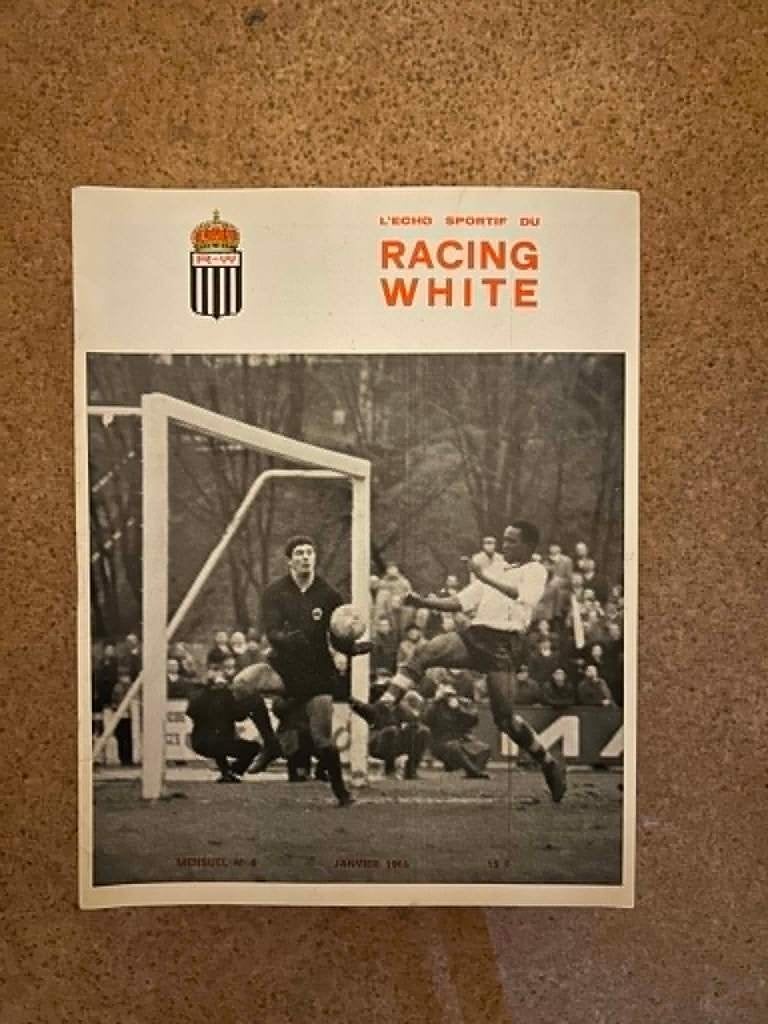 Tijdschrift Racing White Brussel, Verzamelen, Tijdschriften, Kranten en Knipsels, Ophalen, 1960 tot 1980, Tijdschrift