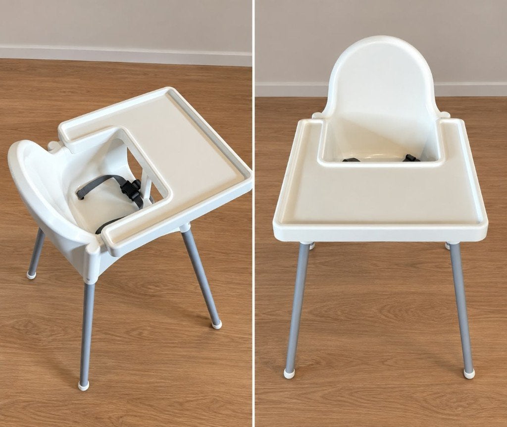 Ikea eetstoel, Kinderen en Baby's, Ophalen, Gebruikt, Overige typen, Afneembaar eetblad