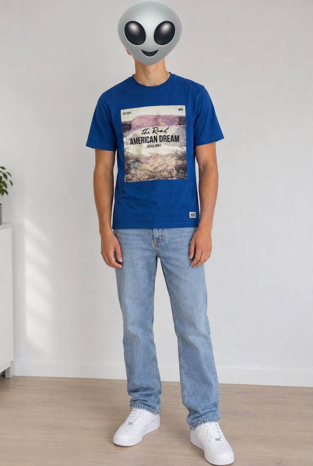T-shirt jack & jones, Vêtements | Hommes, Enlèvement ou Envoi, Comme neuf, Taille 48/50 (M), Bleu