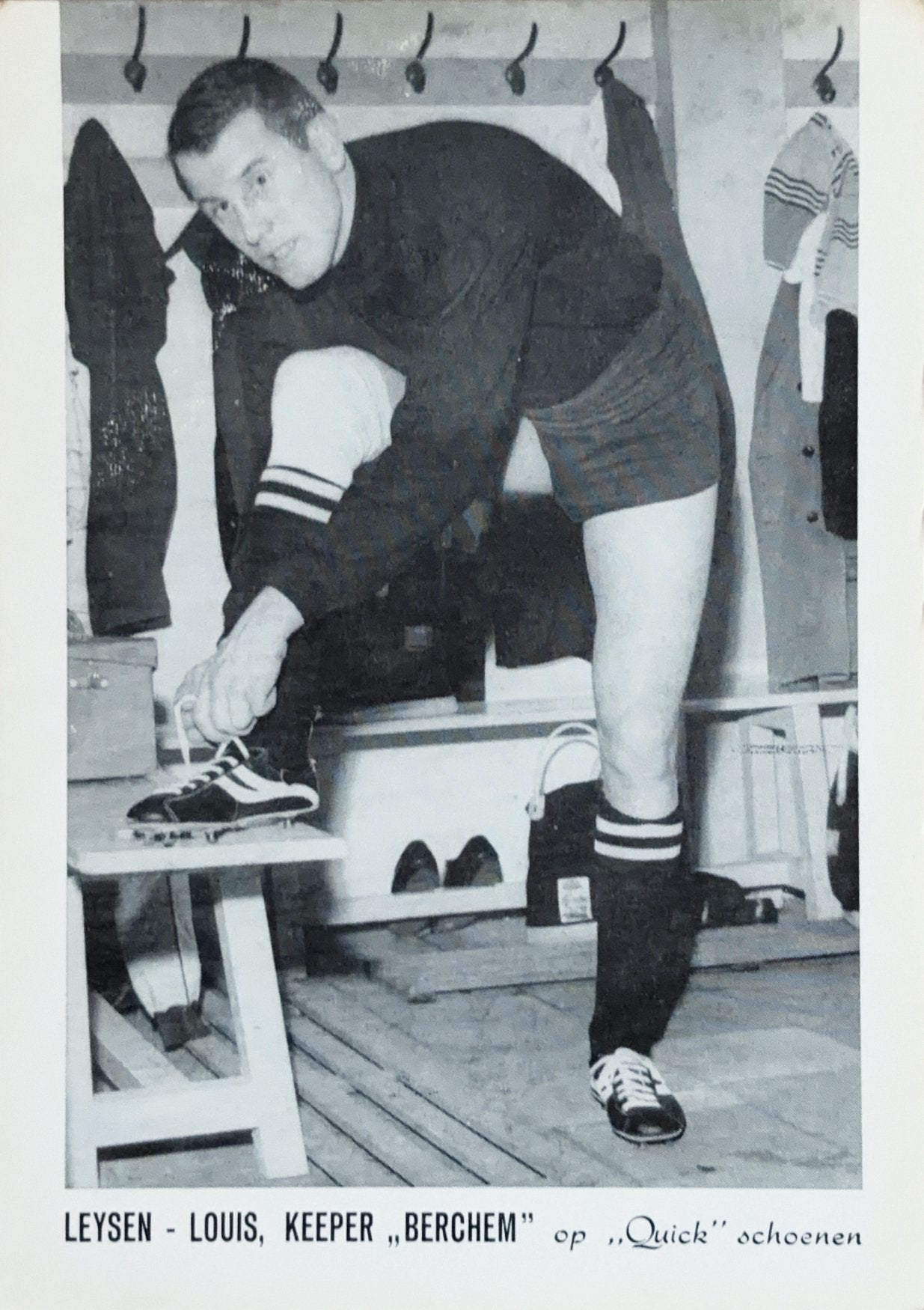 Quick Spelerskaart Louis Leysen - Berchem Sport, Verzenden, Gebruikt, Spelerskaart