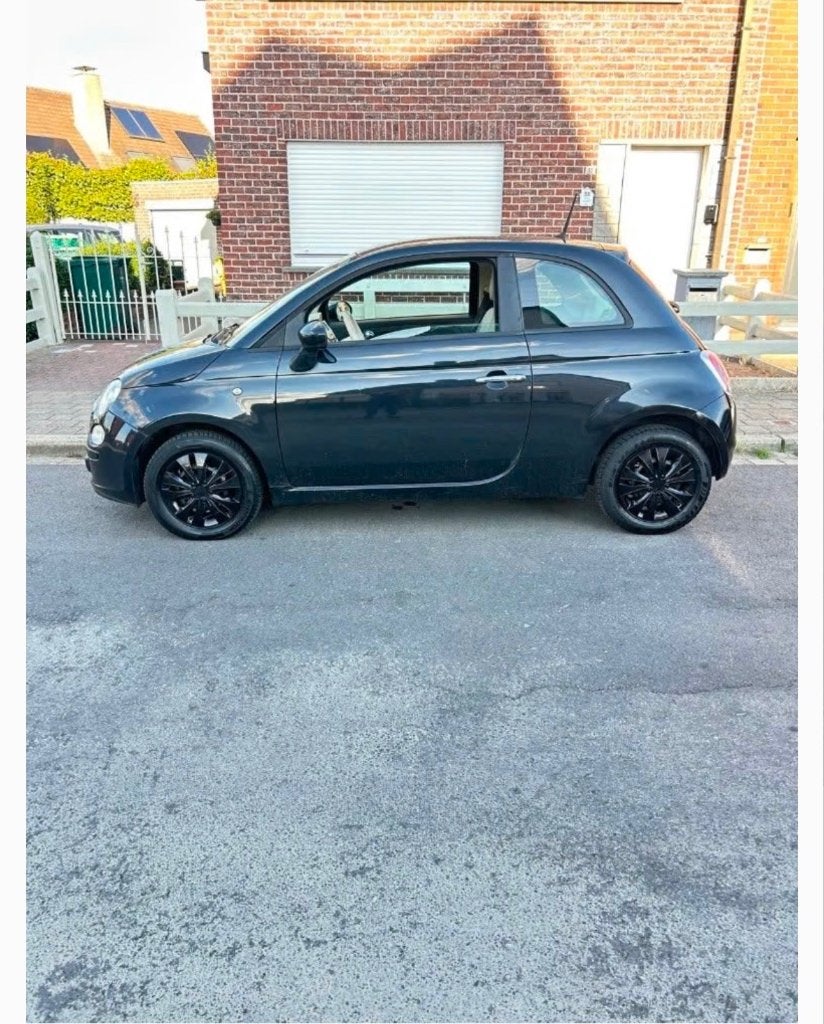 Fiat 500 gekeurd, Autos, Fiat, Euro 5, Achat, Boîte manuelle, Noir