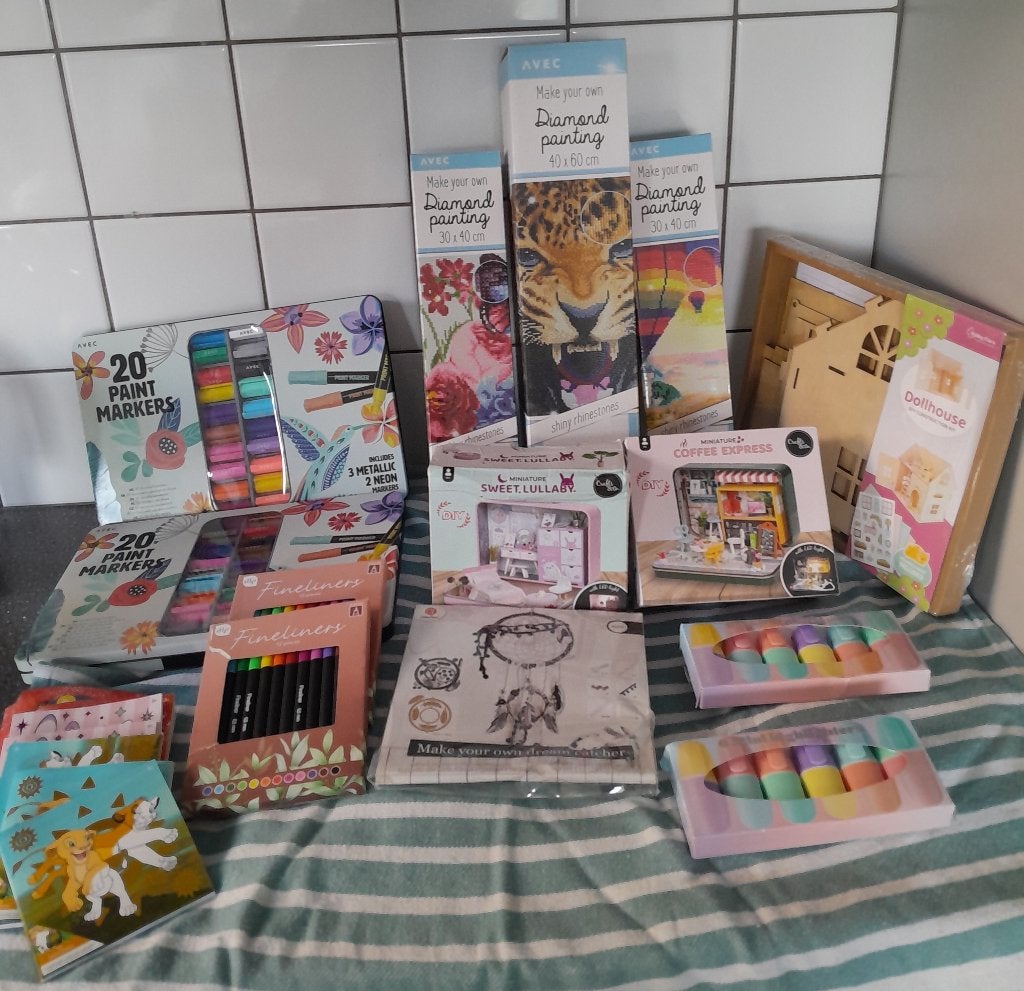 Creatief pakket, Ophalen, Nieuw, Knutselen