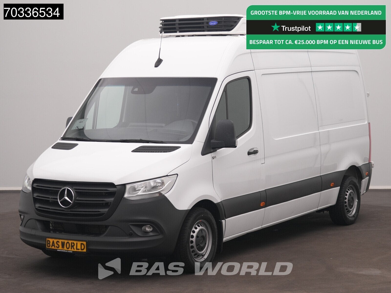 Mercedes Sprinter 315 CDI Koel/Vrieswagen L2H2 Carrier -10 A, Achat, Entreprise, 3 places, Volant multifonction