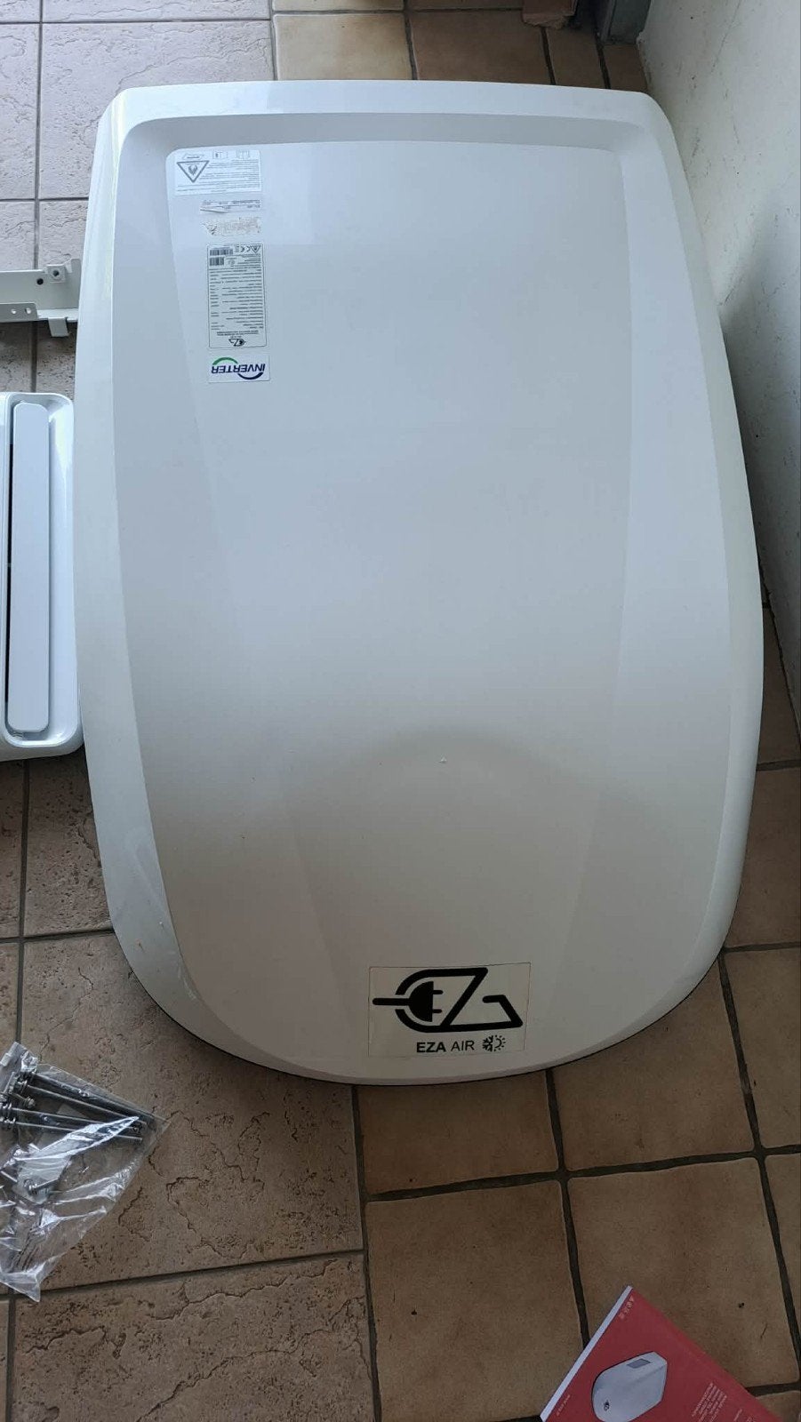 A V Climatiseur de toit, Enlèvement