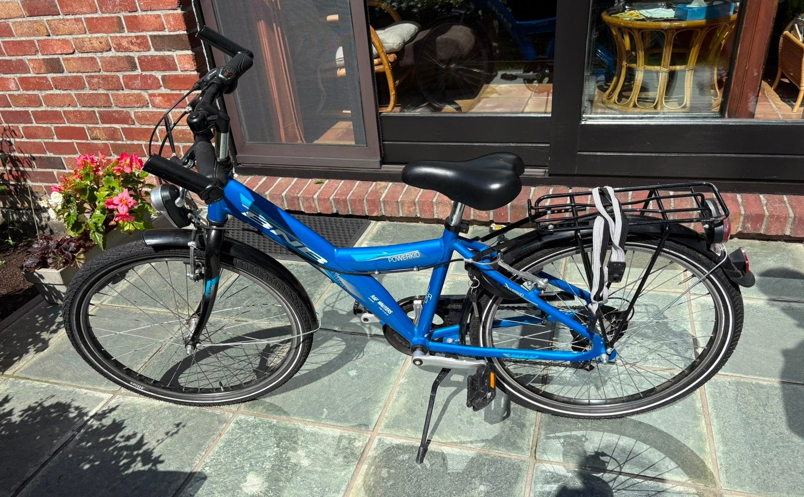 Jongensfiets 24 inch blauw, Enlèvement, Comme neuf, 24 pouces