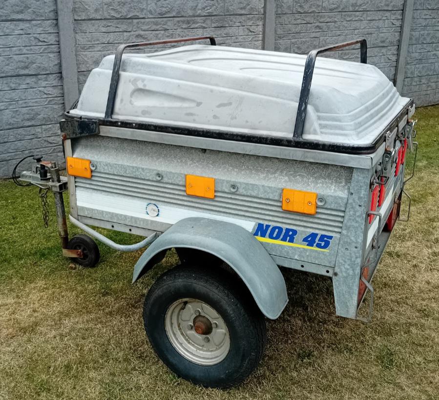 Remorque à bagages. Avec roue de secours., Autos : Divers, Remorques, Enlèvement, Comme neuf