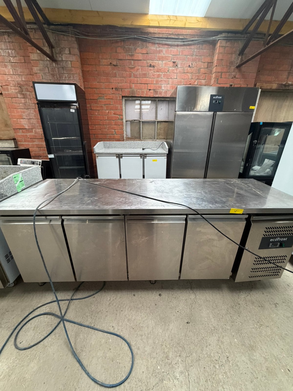 Ecofrost Koelwerkbank, Ophalen