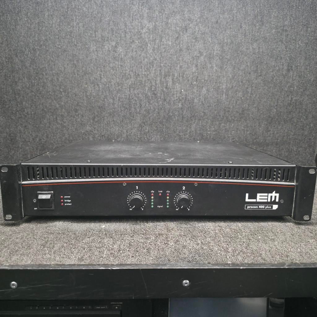 Amplificateur LEM PROCON 400 plus, TV, Hi-fi & Vidéo, Enceintes, Enlèvement ou Envoi